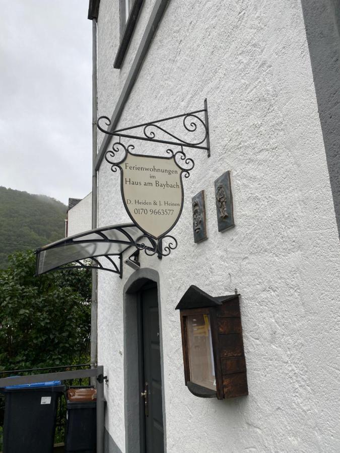 Ferienhaus am Baybach in Burgen an der Mosel Exterior foto